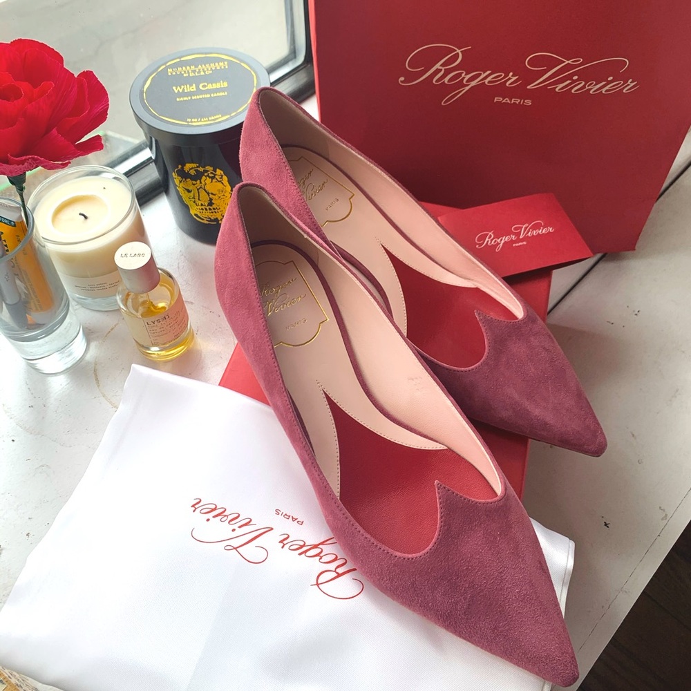 Roger Vivier I Love Roger kitten heels